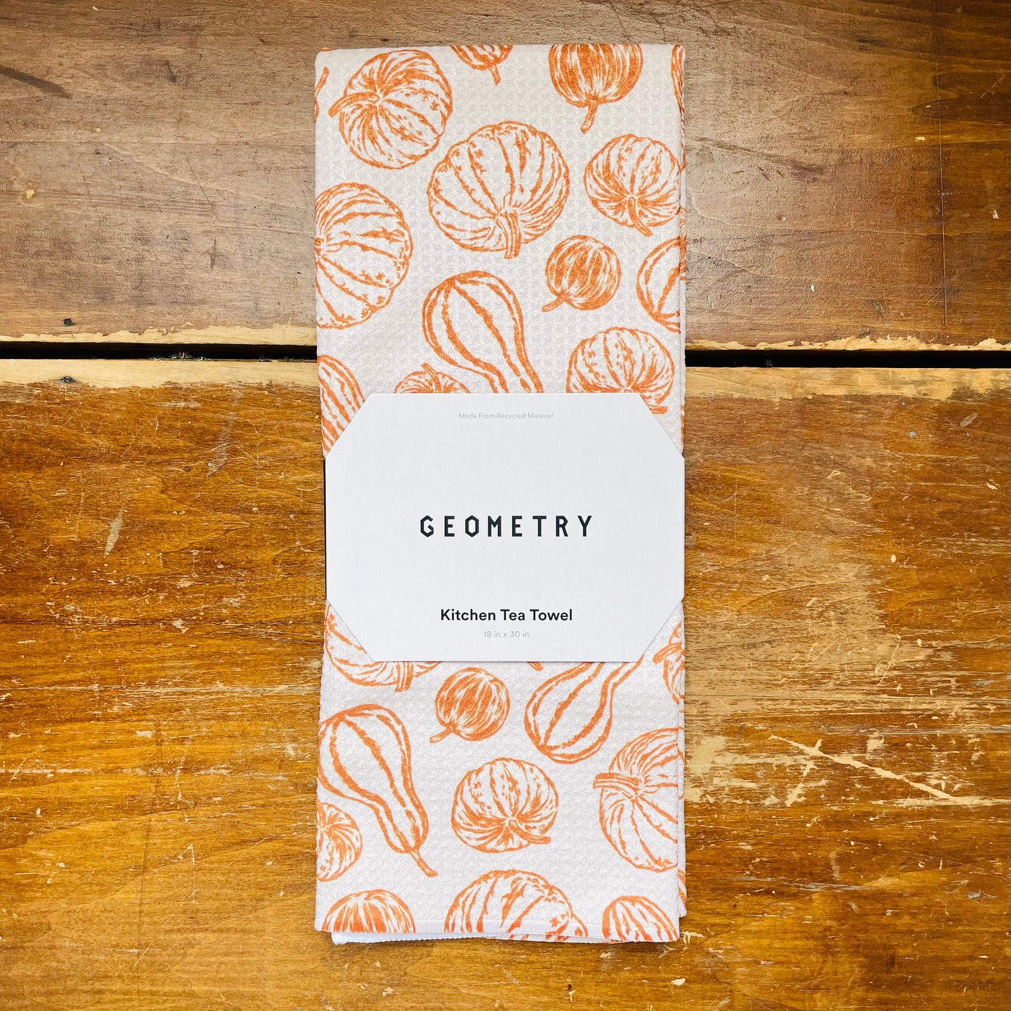 Harvest Sketch Tea Towel
