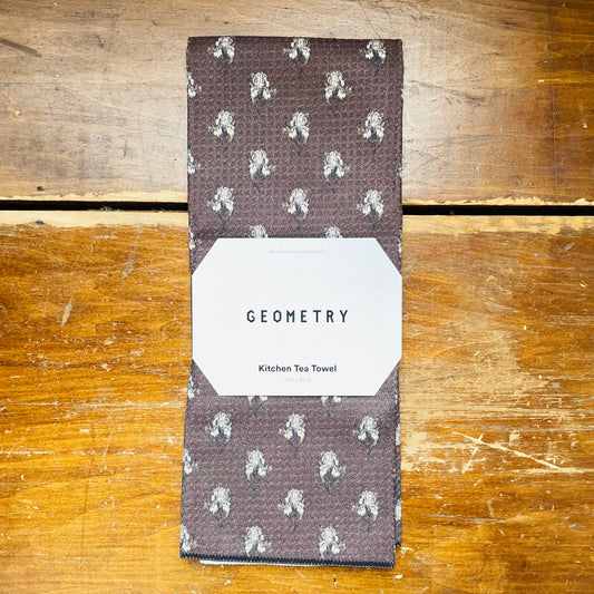 Brown Foraged Tea Towel