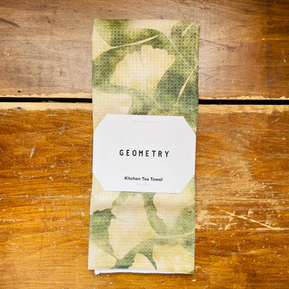 Gilded Ginkgo Tea Towel