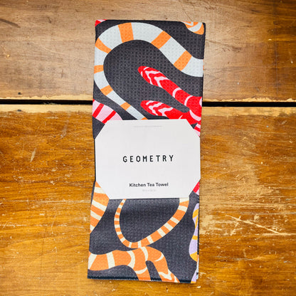 Serpentine Riot Tea Towel