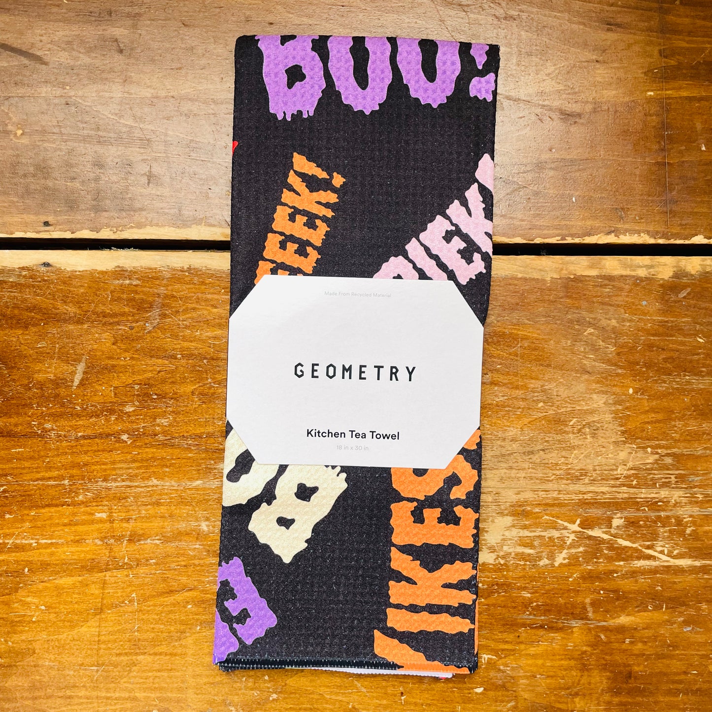 Word Fright Tea Towel