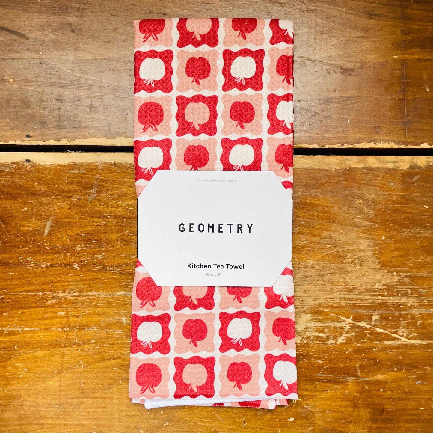 Apple Quilt Tea Towel
