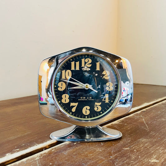 Diamond Analog Alarm Clock- Vintage