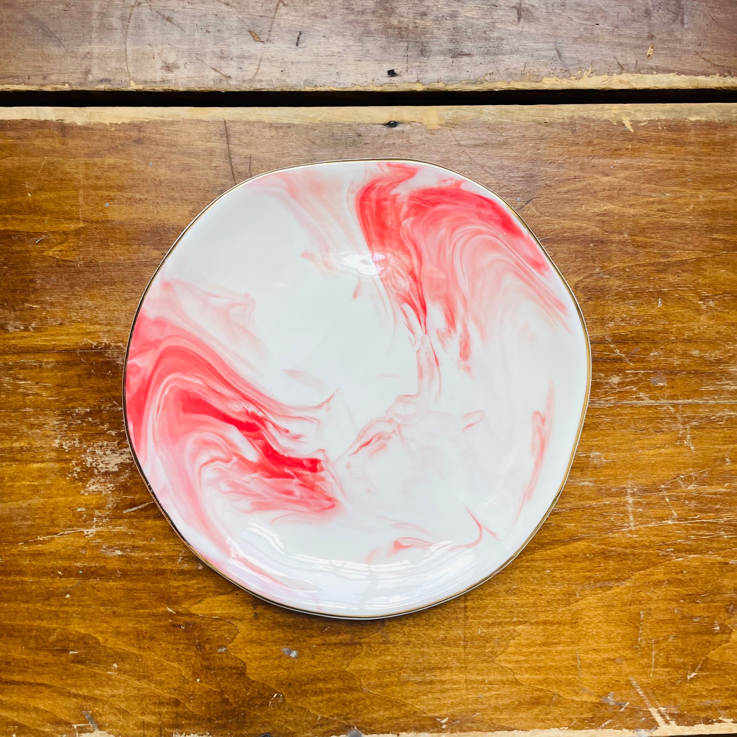 Marble Salad Plate