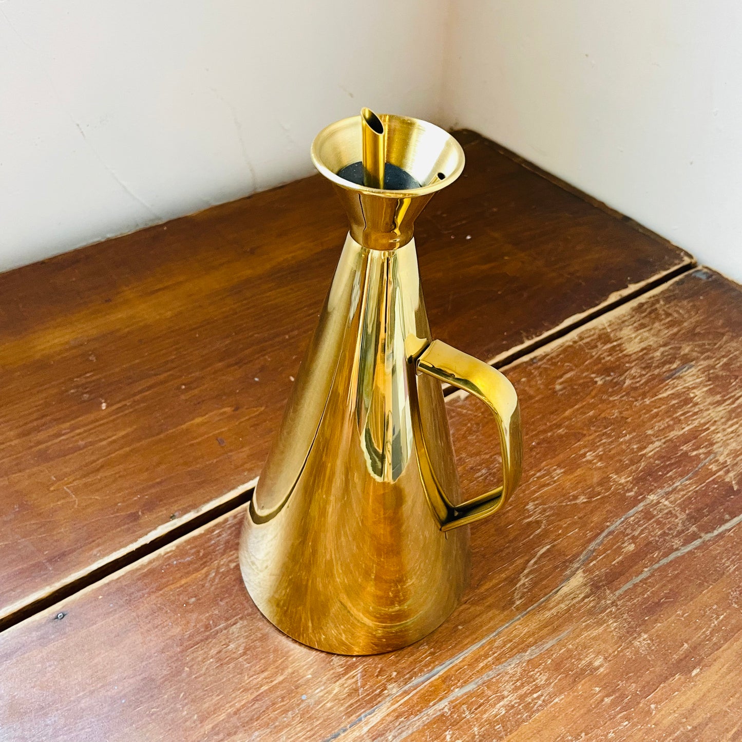 Gold Oil Cruet