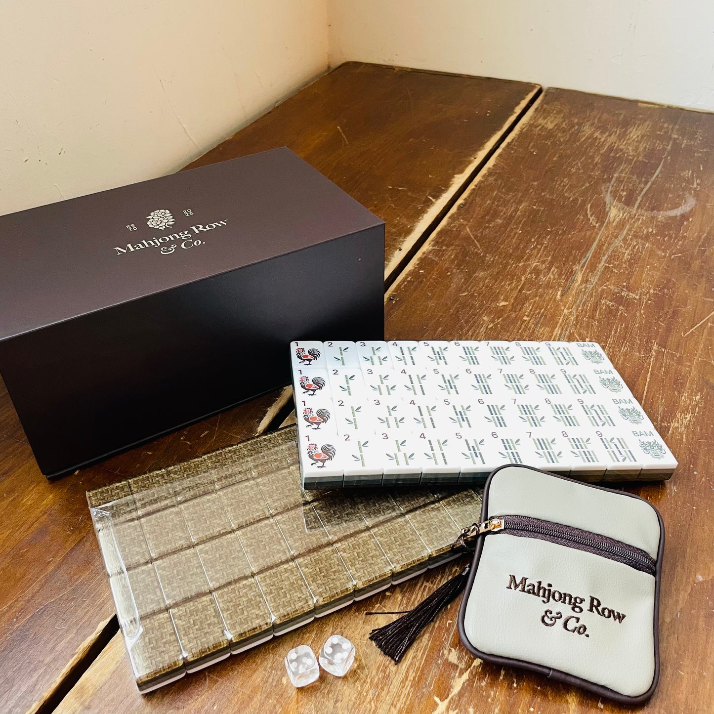 Honey Weave Mahjong Tiles