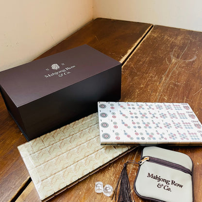 Ash Burl Mahjong Tiles