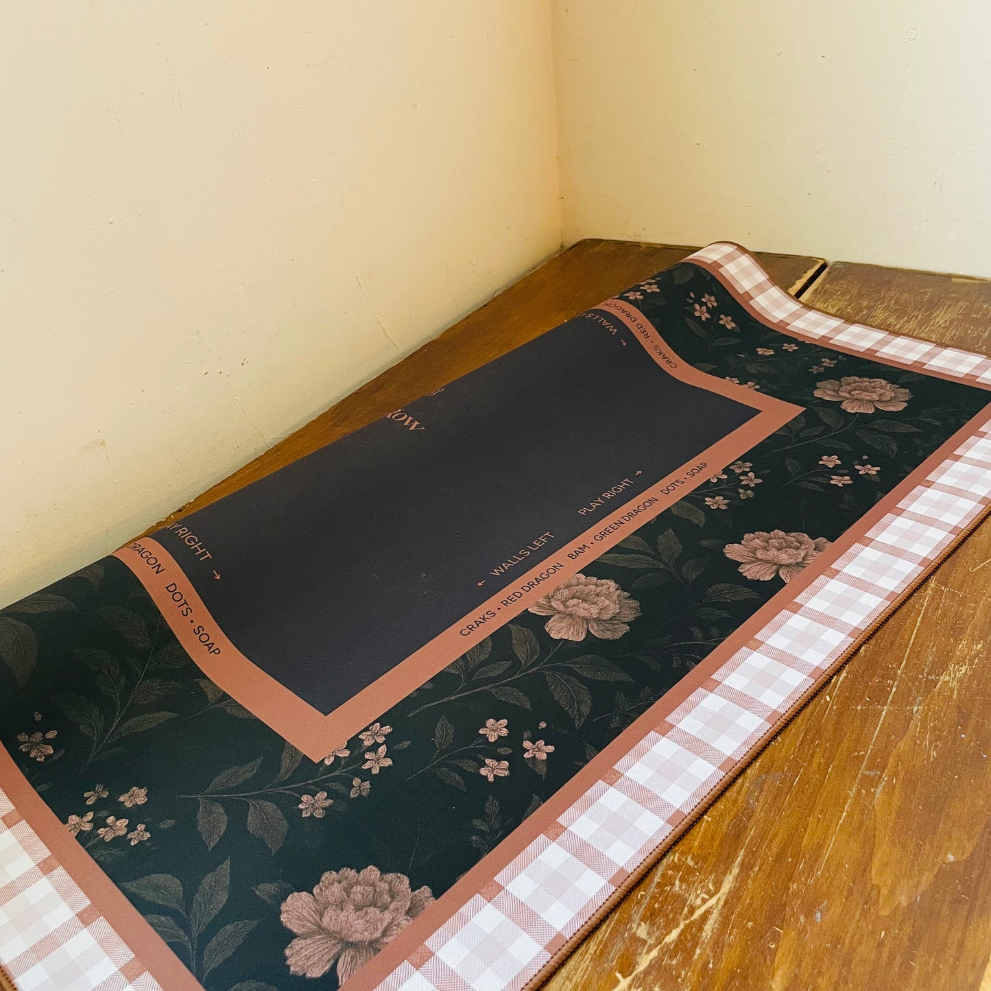 Mocha Bloom Light Mahjong Mat