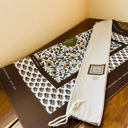 Autumn Saffron Mahjong Mat