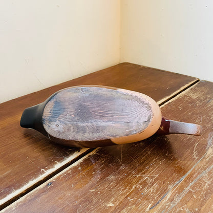 Canvasback Wooden & Hand-Painted Decoy- Vintage