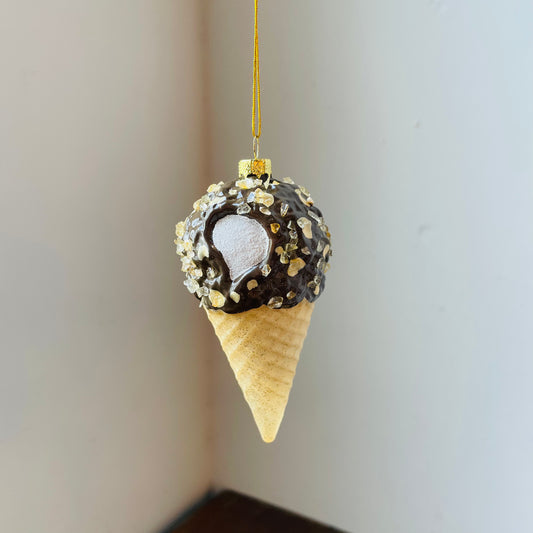 Drumstick Ice Cream Ornament