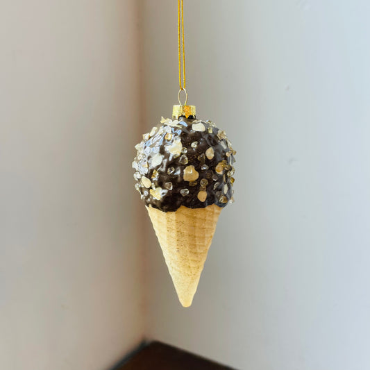 Drumstick Ice Cream Ornament