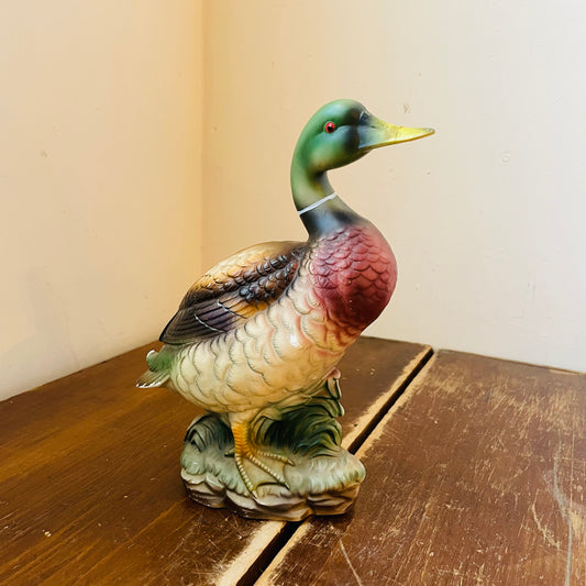 Japanese Made Mallard Drake Ceramic Figurine- Vintage