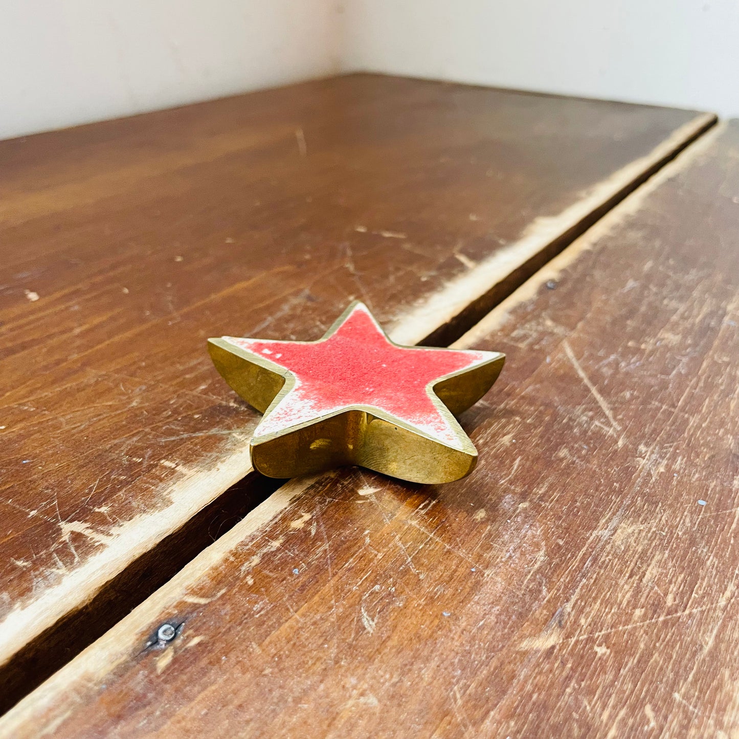 Brass Star Paper Weight- Vintage