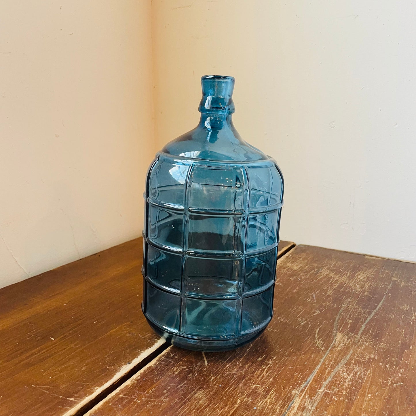 Azul Glass Water Bottle- Vintage