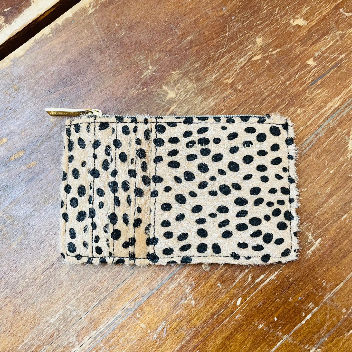 Estella Bartlett Cheetah Large Card Purse