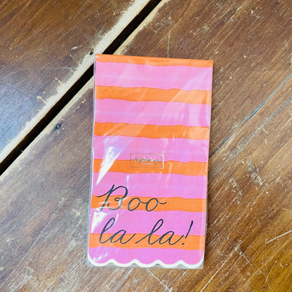 Pink & Orange Boo La La Dinner Napkin