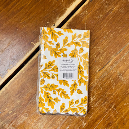 Oak Leaves Dinner Paper Napkins