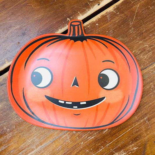 Vintage Pumpkin Bamboo Plates
