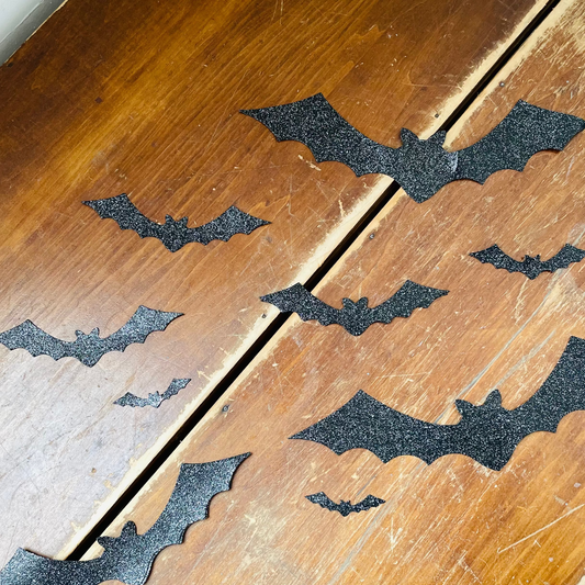 Vintage Halloween Bag of Bats