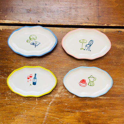 Cafe Colorful Hand-Painted Mini Dish