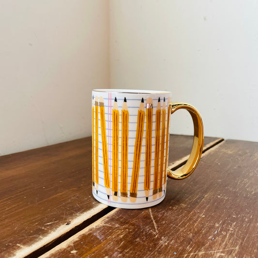Pencils Porcelain Mug