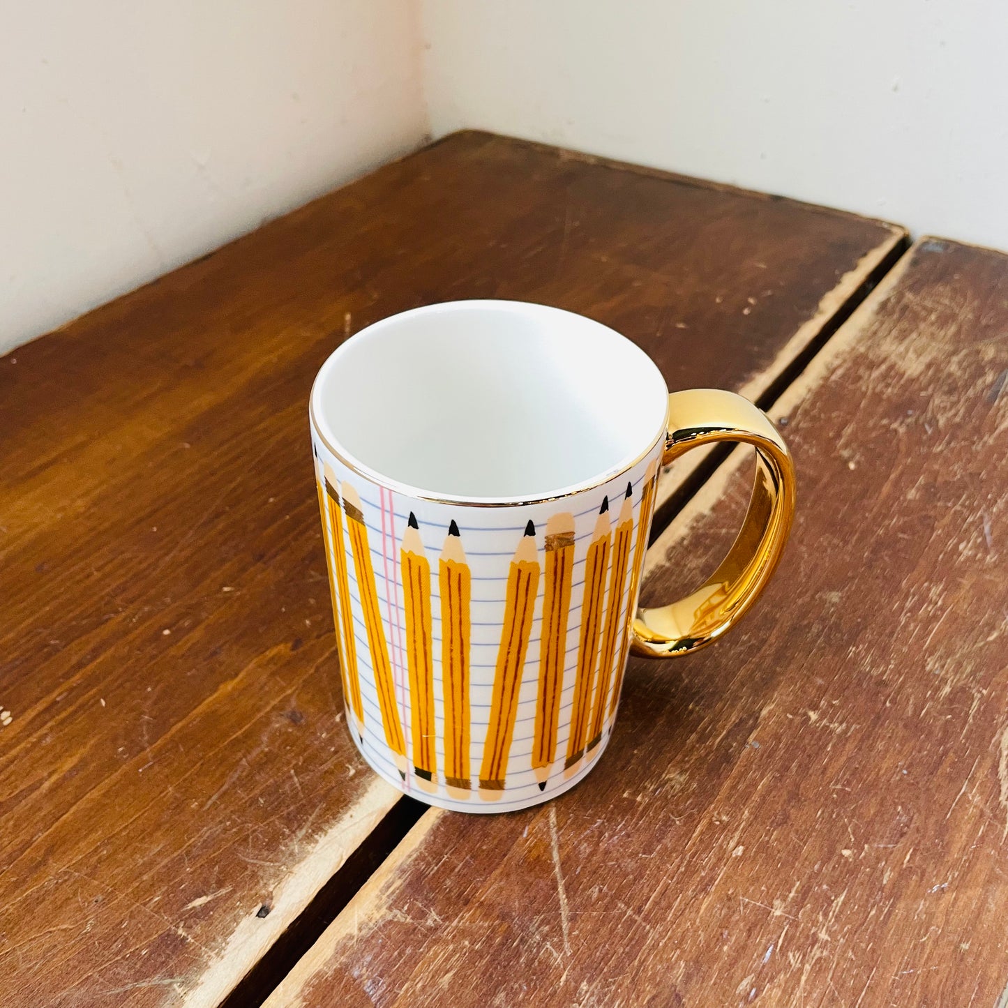Pencils Porcelain Mug