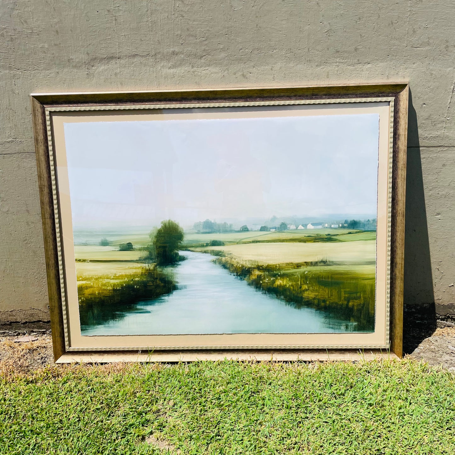 Mirror of Calm Framed Print