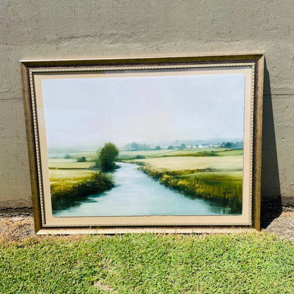 Mirror of Calm Framed Print