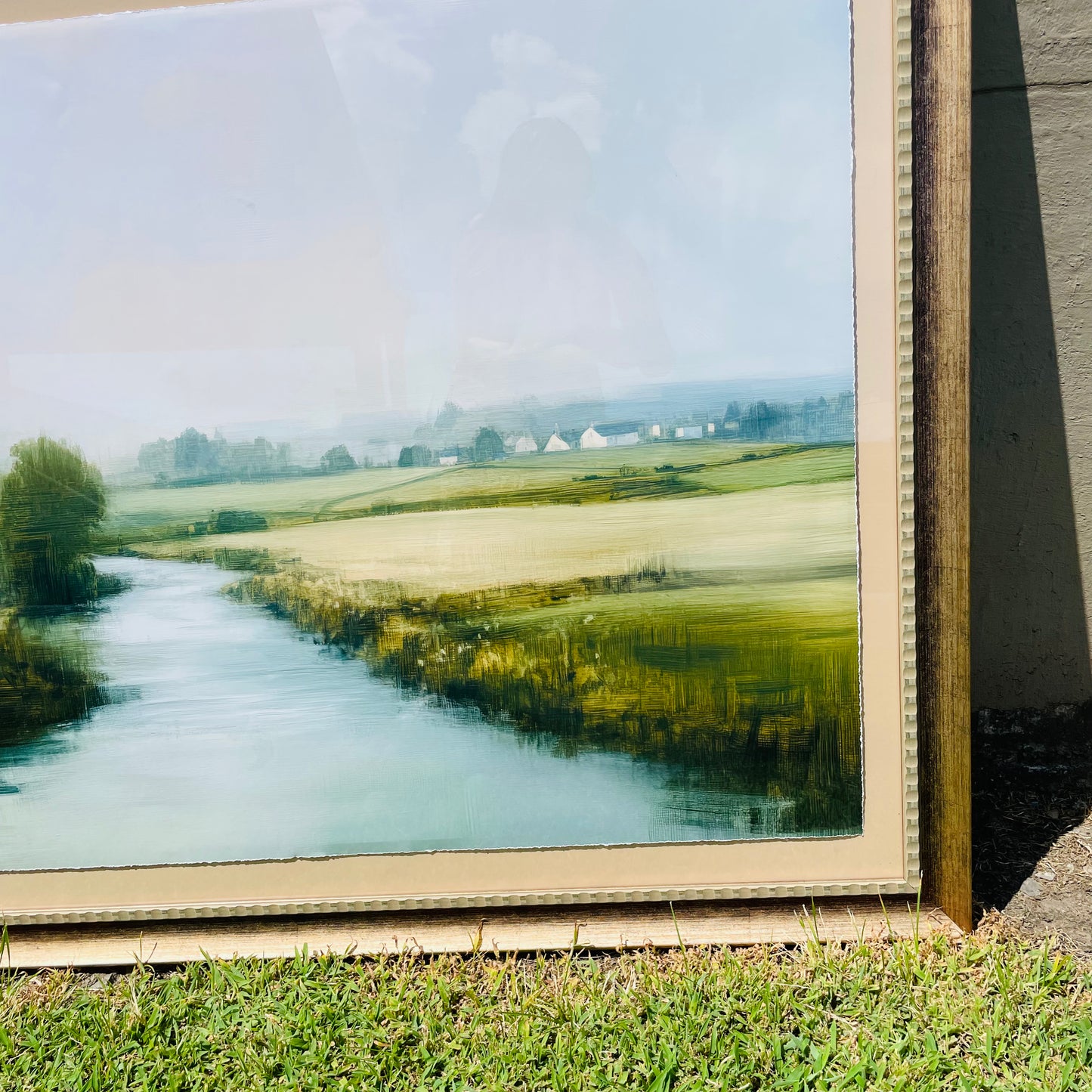 Mirror of Calm Framed Print