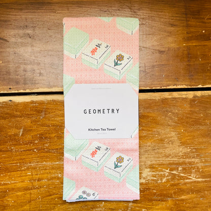 Tile Parade Tea Towel