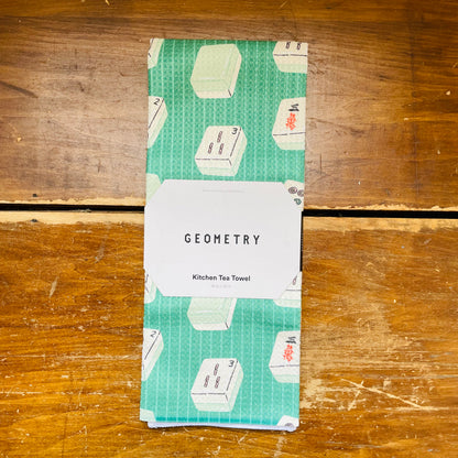 Tile Flow Tea Towel