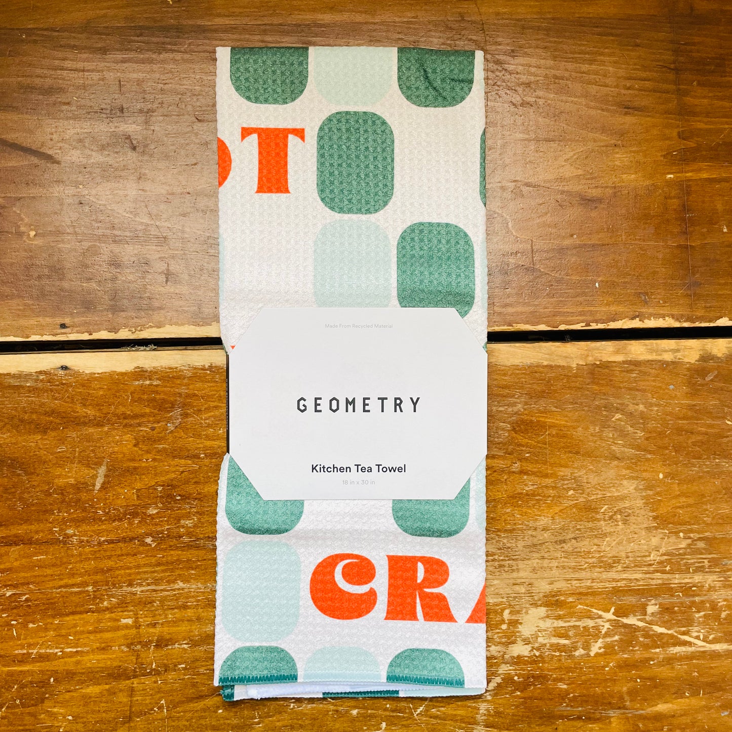Cypress Tile Talk Tea Towel