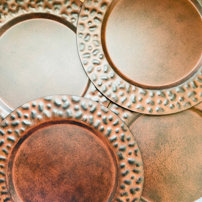 Castillian Embossed Charger Set