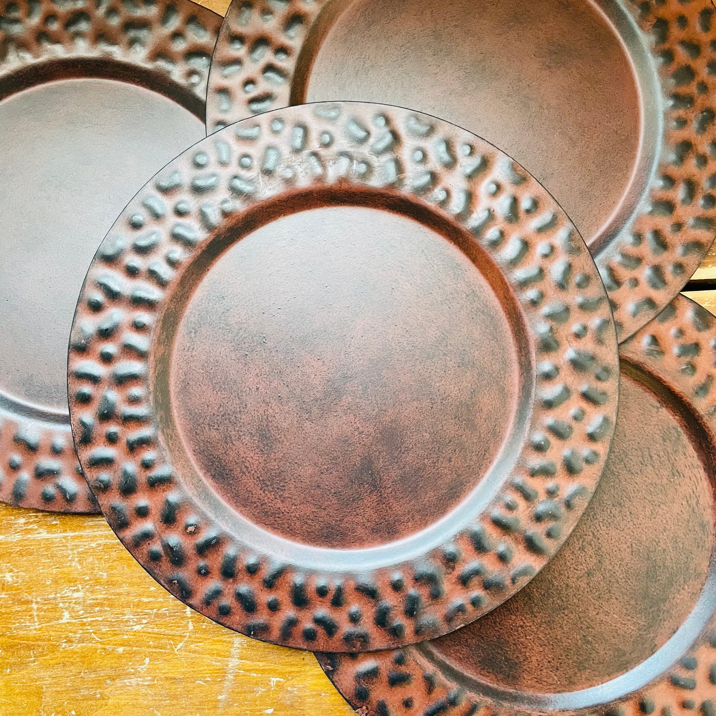 Castillian Embossed Charger Set