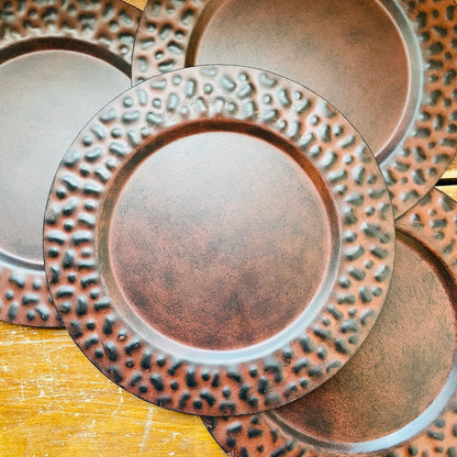 Castillian Embossed Charger Set
