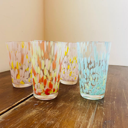 Confetti Juice Glasses- Set of 4