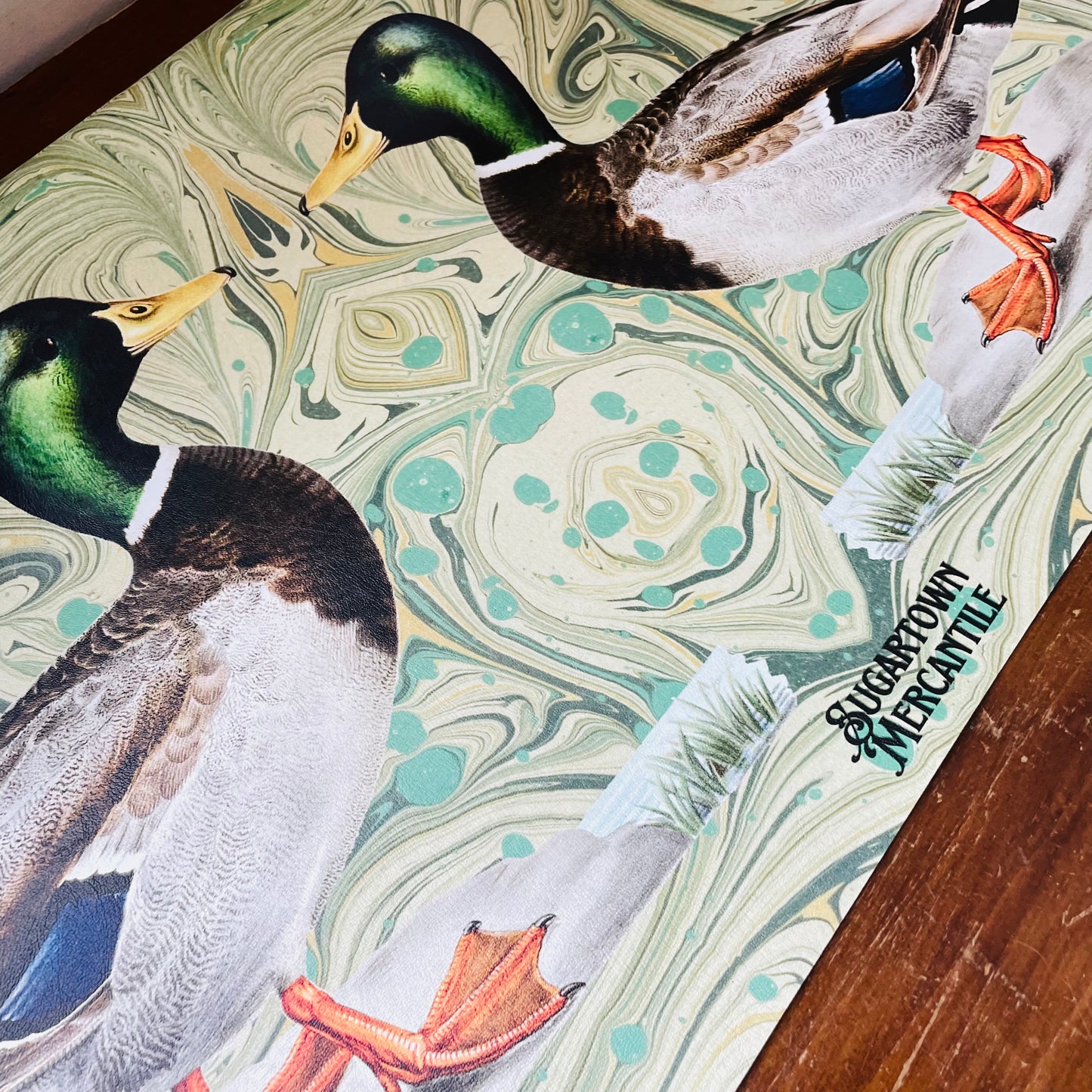 The Sugartown Mallard Mahjong Mat