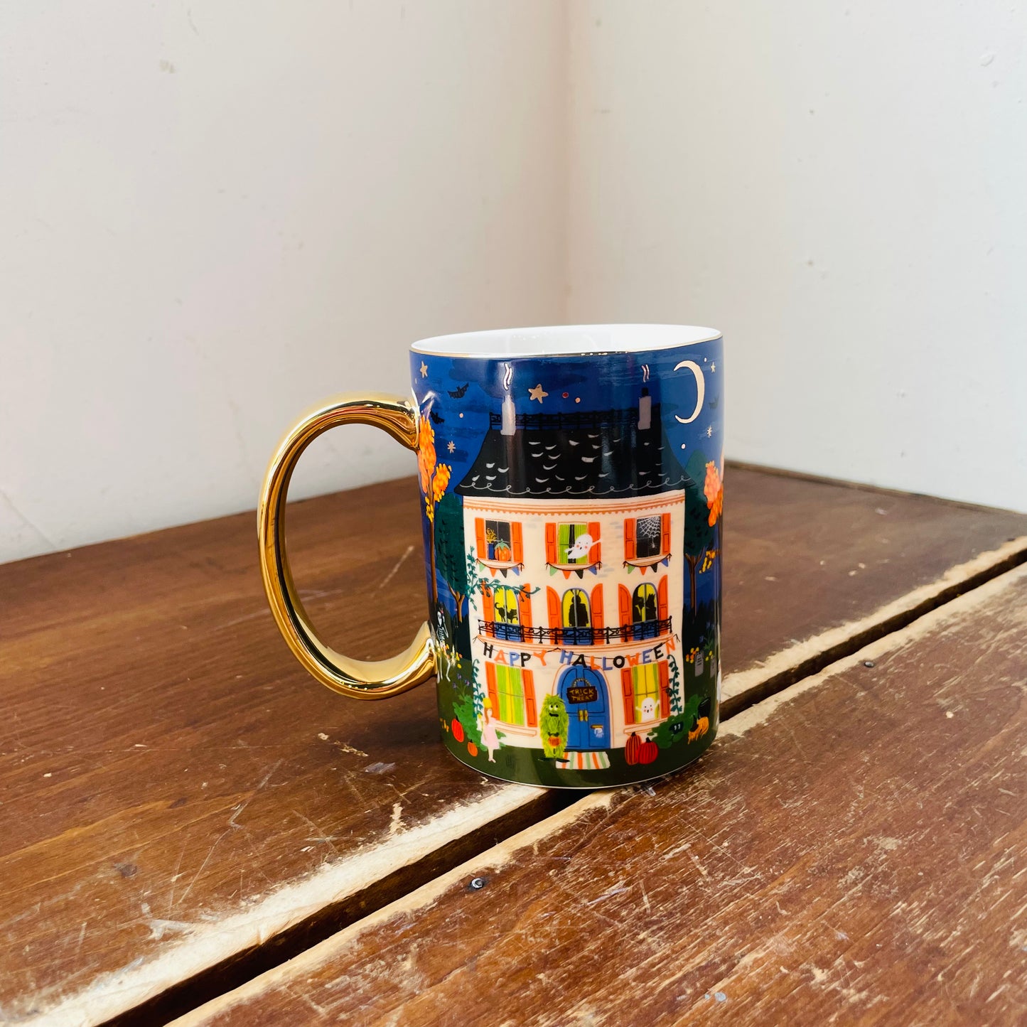 Haunted House Porcelain Mug