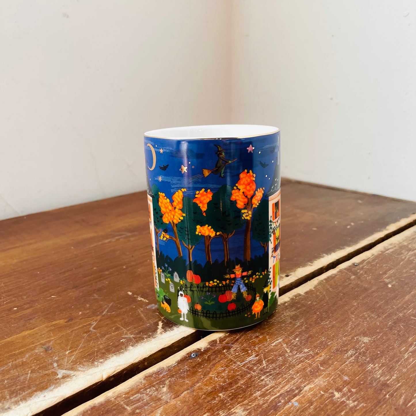 Haunted House Porcelain Mug