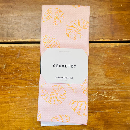 Croissant Crush Tea Towel