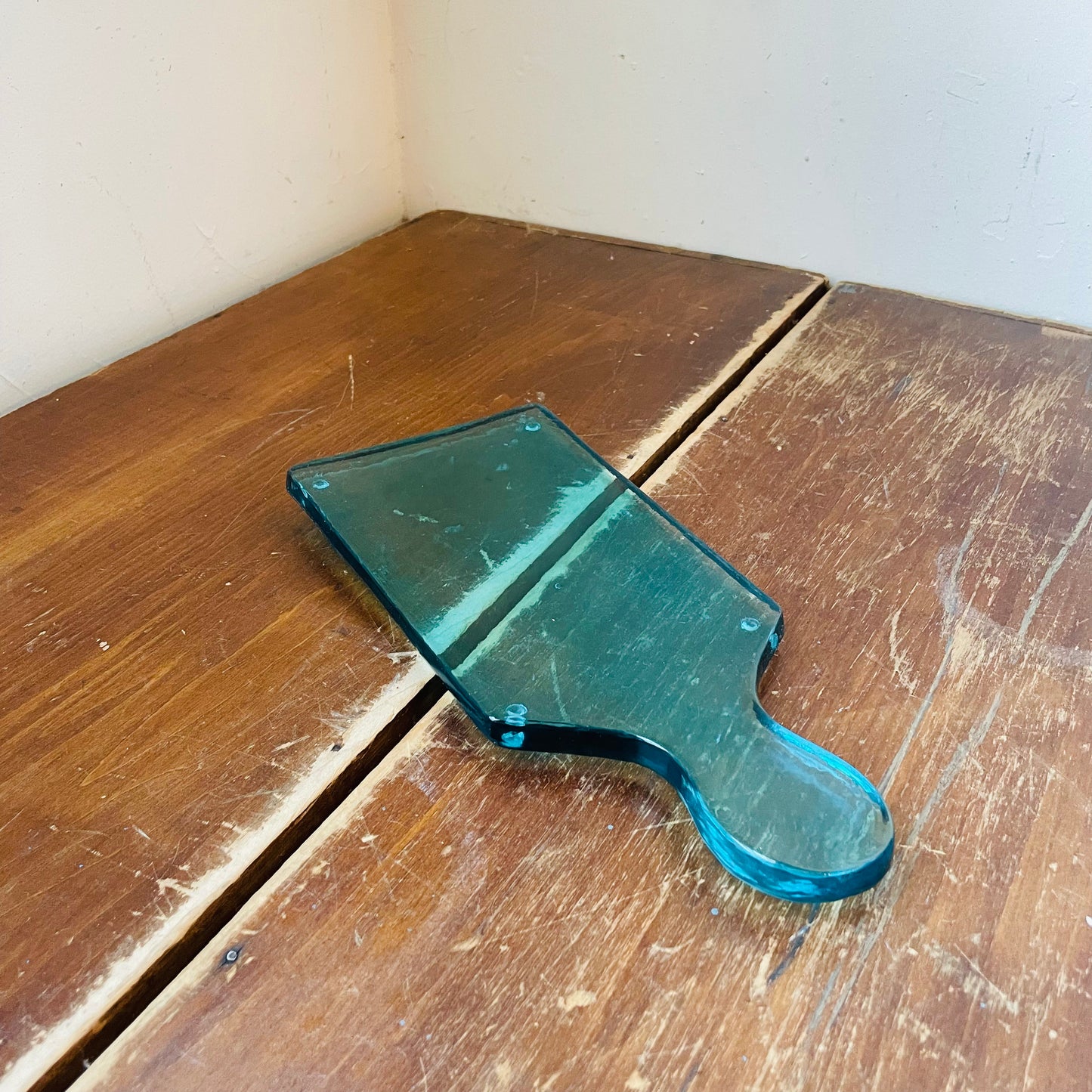 Colored Glass Cheese Board