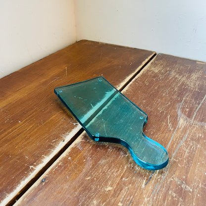 Colored Glass Cheese Board