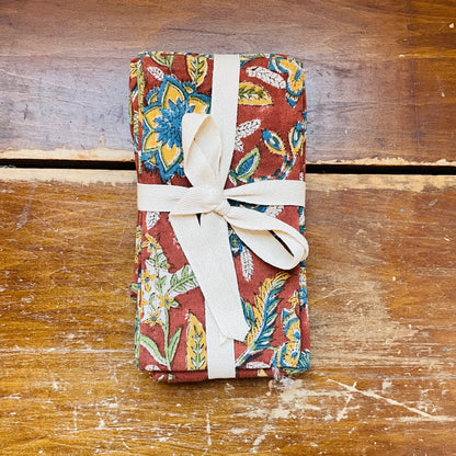 Cotton & Linen Napkins, Set of 4