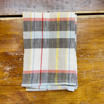 Plaid Cotton Tea Towel Set