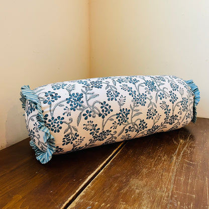 Sanibel Ruffle Bolster Pillow