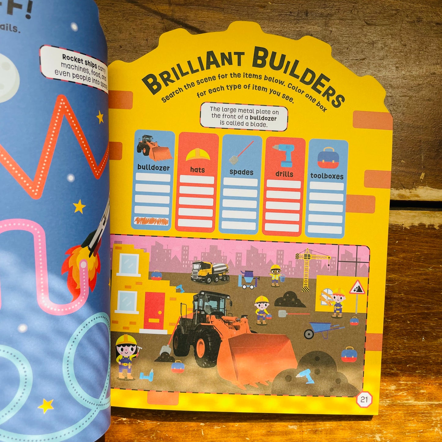 Mighty Machines Activity Book