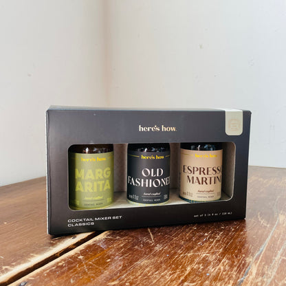 Set of 3 Mini Mixers: Classic