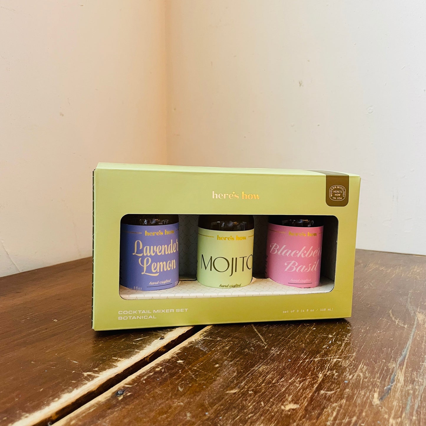 Set of 3 Mini Mixers: Botanical