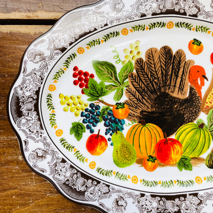 Harvest Porcelain Serving Platter